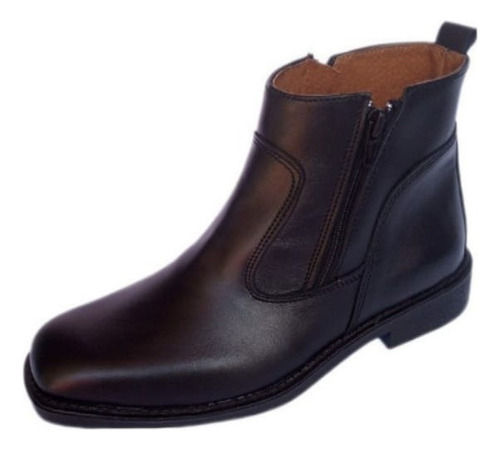 Botin Cuero Hombre Ejecutivo Nacional Artesanal 100% Natural