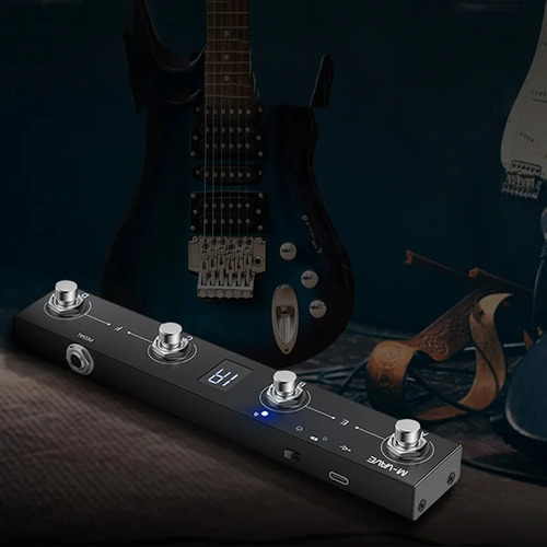 Controlador MIDI inalámbrico recargable M-vave Chocolate Bt