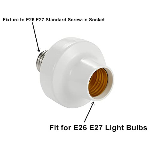Portalámparas Lámparas De Luz De Control Remoto E26 E...