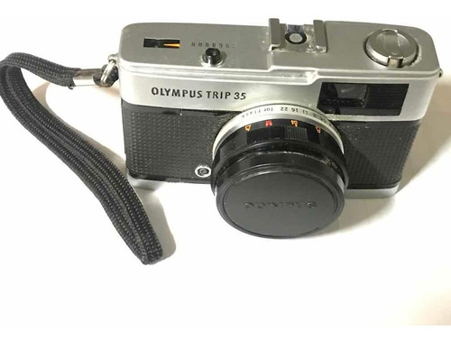 Máquina Fotográfica Olympus Trip 35 - Câmera Antiga (leia )