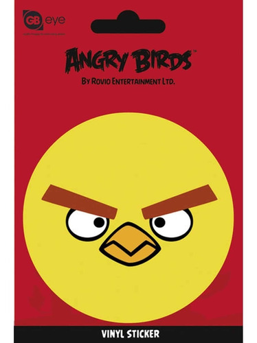 Lote De 50 Stickers Angry Bird Yellow Ideal Para Regalos