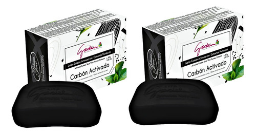 2 Jabon Carbon Activado 80g - g a $125