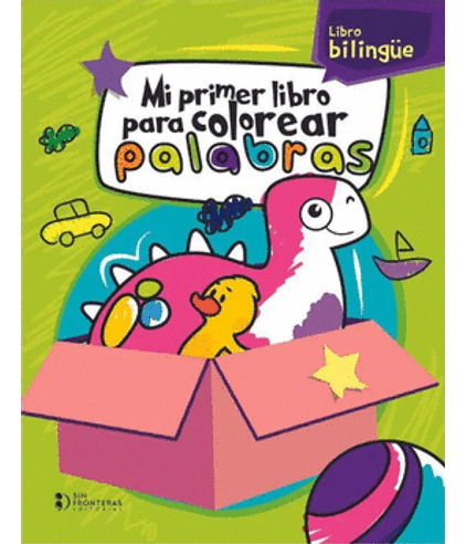 Libro Mi Primer Libro Para Colorear Palabras