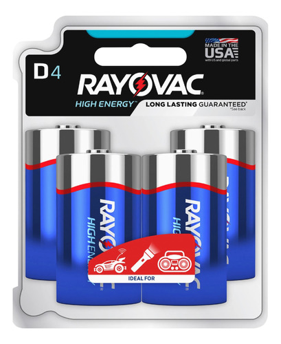 Ray8134 f  rayovac 813  4 f Sin Mercurio Baterias Alcalina