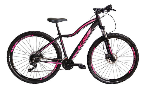 Bicicleta Aro 29 Ksw Mwza 2020 Feminina 27v Hidráulico K7