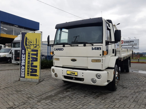 Ford Cargo 1418 4x2 1987 Com Carroceria