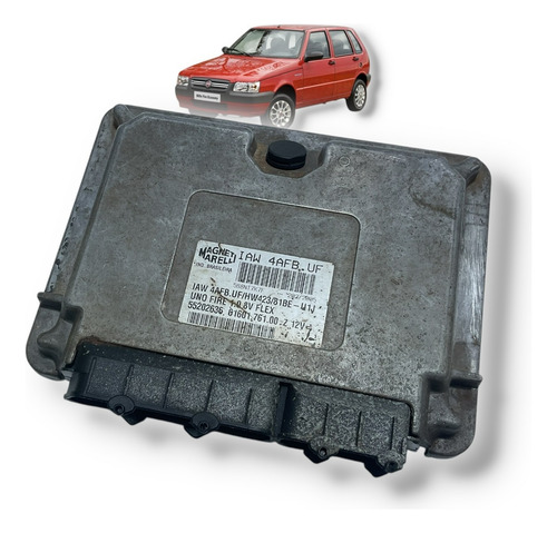 Modulo Injeção Uno Fire 1.0 8v Flex 2006 2010 Iaw4afbuf