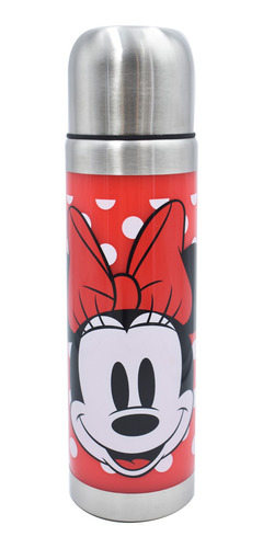 Termo Cafe Vaso Termico Disney Minnie Acero Inoxidable 500ml