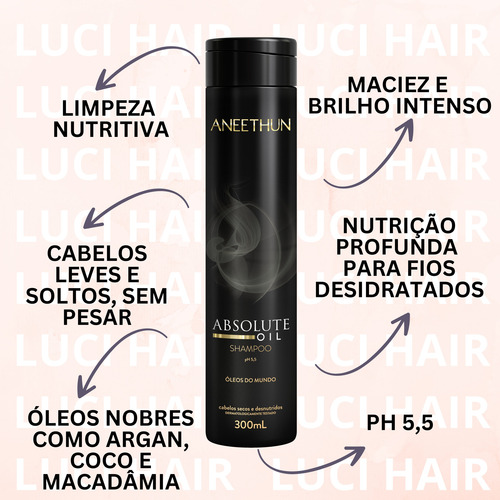 Kit Absolute Oil Aneethun Lançamento (5 Itens)