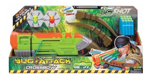 Imagen 3 de 5 de Ballesta X Shot Bug Attack Crossbow Lanza Dardos Cazador
