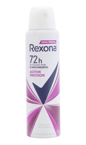 Antitranspirante Rexona Active Emotion 150ml Pack X6unidades