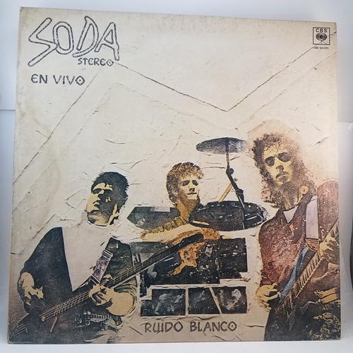 Soda Stereo - Ruido Blanco - En Vivo - 1987 - Vinilo Mb+