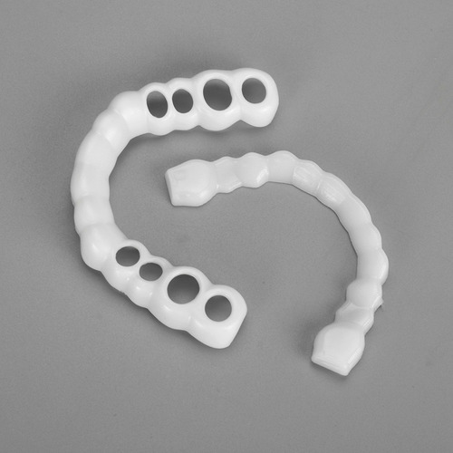 1 Par Temporal Sonrisa Confort Ajuste Cosmético Dientes Dent