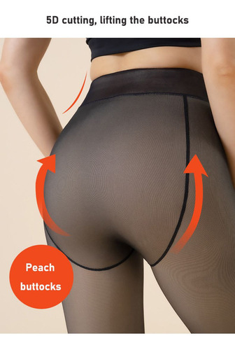 Mallas Térmicas De Invierno Translúcidas Para Mujer