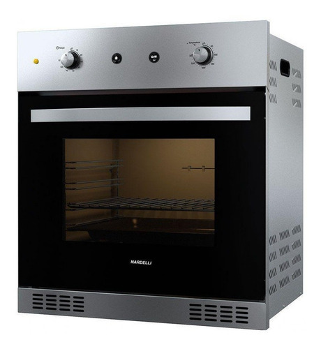 Forno de embutir elétrico Nardelli N570 57L aço inoxidável 220V