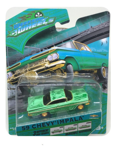 Maisto Weekend Wheels '59 Chevy Impala 1:64 3 Posiciones