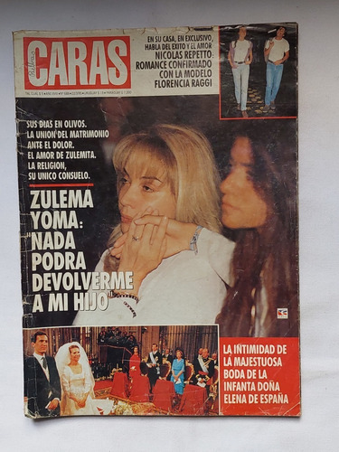 Caras / N° 688 / Año 1995 / Muerte De Carlitos Menem
