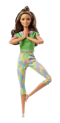 Barbie Ropa Deportiva Made To Move Mattel Cuotas sin inter s