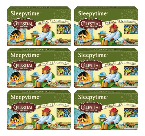 Caja De Tè Té De Hierbas Celestial Seasonings, Sleepytime,