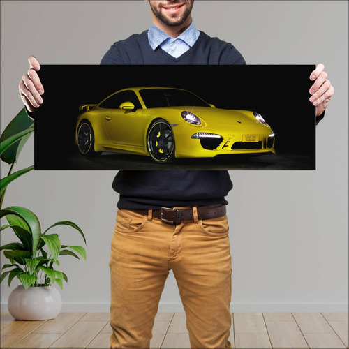 Cuadro 30x80cm Auto 2012 Porsche 911 Carrera S B 741