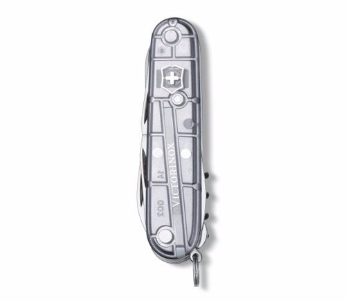 Imagen 2 de 2 de Navaja Victorinox Climber Silvertech 1.3703.t7 Plata Multi