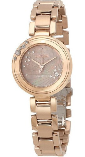 Reloj Citizen Para Mujer Em0463-51y Eco-drive Carina Oro