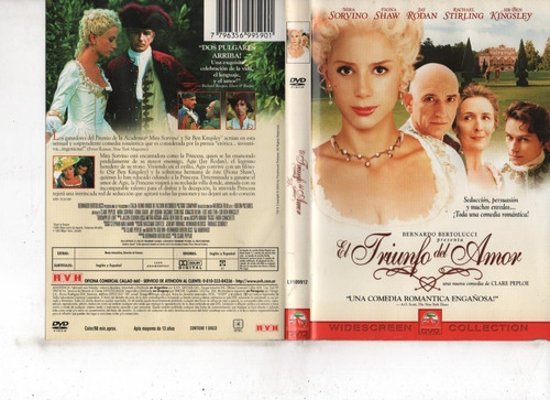 El Triunfo Del Amor - Dvd Original - Buen Estado