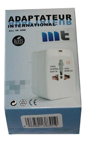 Plug Adaptador De Tomada Universal Mt-uc