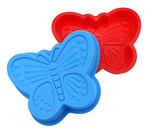 Molde Silicona Para Pastel En Forma De Mariposa 3d - Pack