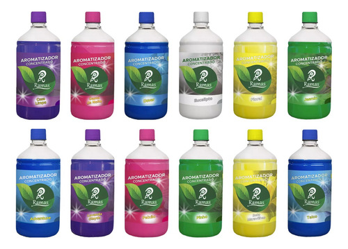 Aromatizador Ambientes Concentrado 1 Litro - Sete Maravilhas
