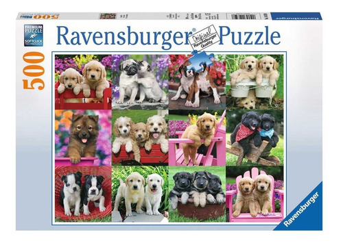 Puzzle Amigos Cachorros 500 Piezas- Ravensburger