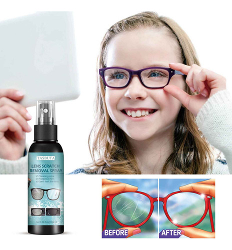 Limpiador De Lentes Y Rasguños Para Ojos En Aerosol, 100 Ml,