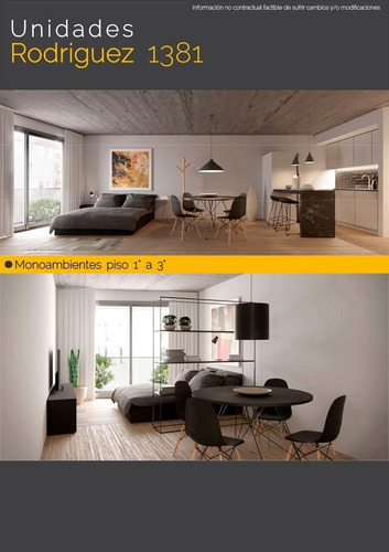 Imagen 12 de 30 de Departamento Monoambiente En Venta En Construcción Centro Rosario