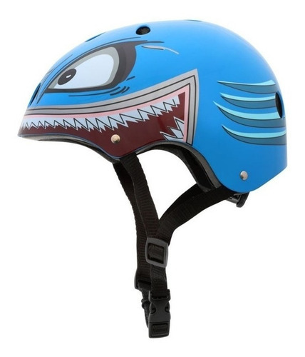 Casco Bicicleta Con Luz Infantil Shark Talla Chica Hornit Talla Small