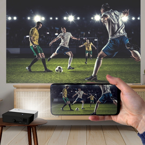 Proyector 9500 Lumenes 45 - 200 Pulgadas Bluetooth 1080p