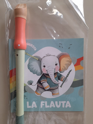 Revista + Instrumento Mi Pequeña Orquesta Flauta