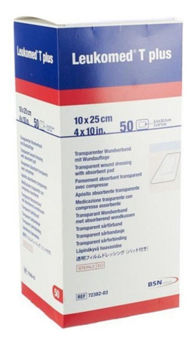 Leukomed T Plus 10 X 25cm (caja X 50 Unidades) Bsn Medical 