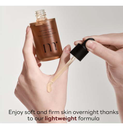 Molvany Castaneacrenata Innershell Poretightening Serum 50ml Momento De Aplicación Día/noche Tipo De Piel Grasa Con Poros Abiertos