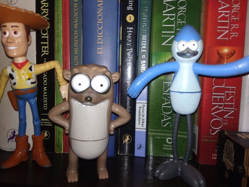 Muñecos Mordecai Y Rigby.un Show Más Cartoon Network