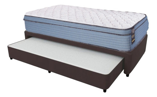 Sommier Bicama Urania Choco Colchon King Koil Aspen 100x200