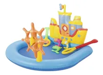Comprar Alberca Piscina Inflable Barco Infantil 1.40x1.30x1.04cm
