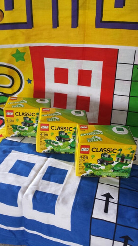 Lego Clasico Verde. Caja Creativa. 10708. 66 Piezas