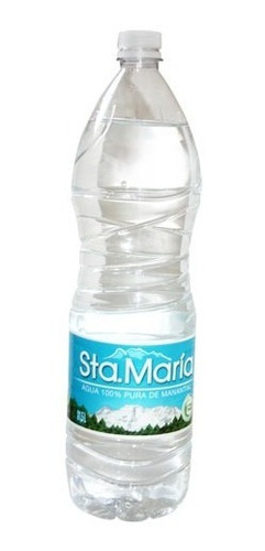 Agua Embotellada Santa Maria De 355 Ml Natural 24 Piezas