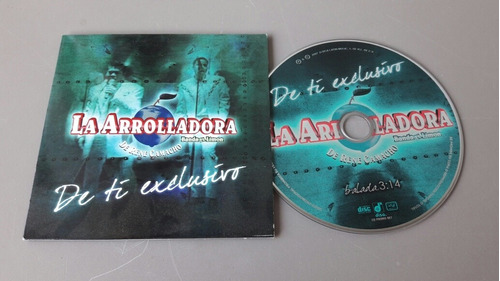 Disco Compacto Promo La Arrolladora De Ti Exclusivo