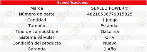 Bujes Árbol Levas Std Ford E-250 Cw L6 4.9l 77 A 80 Sp