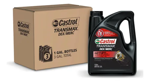 Aceite De Transmisión Castrol Transmax Dex/merc Atf 3.78l X3