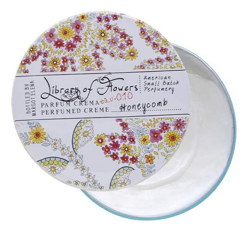 Library Of Flowers Parfum Creme, Panal, 2.5 Oz