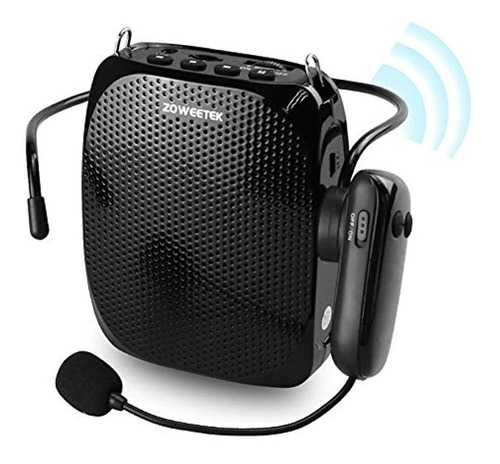 Amplificador De Voz Zoweetek Con Auriculares Inalámbricos Co