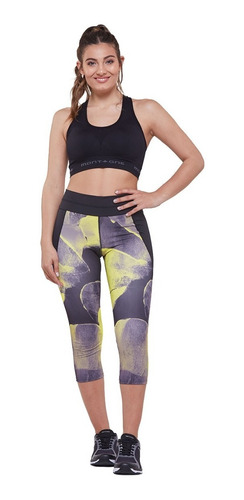 Calza Montagne Joyce 3/4 Mujer Deportiva Yoga