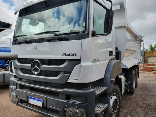 Mercedes-benz Axor 3344 6x4 Ano 2013 Basculante Traçado